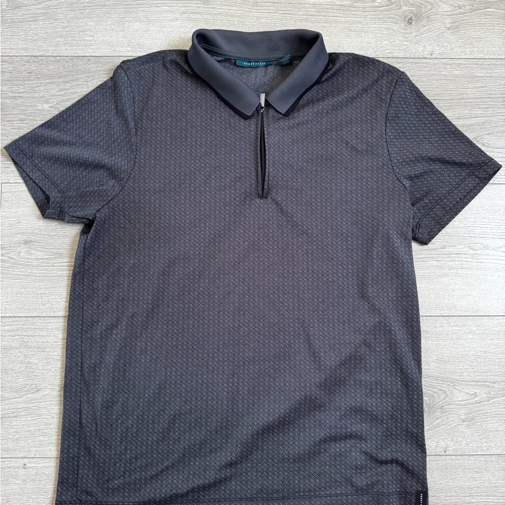 Perry Ellis Men's Black Polo Shirt